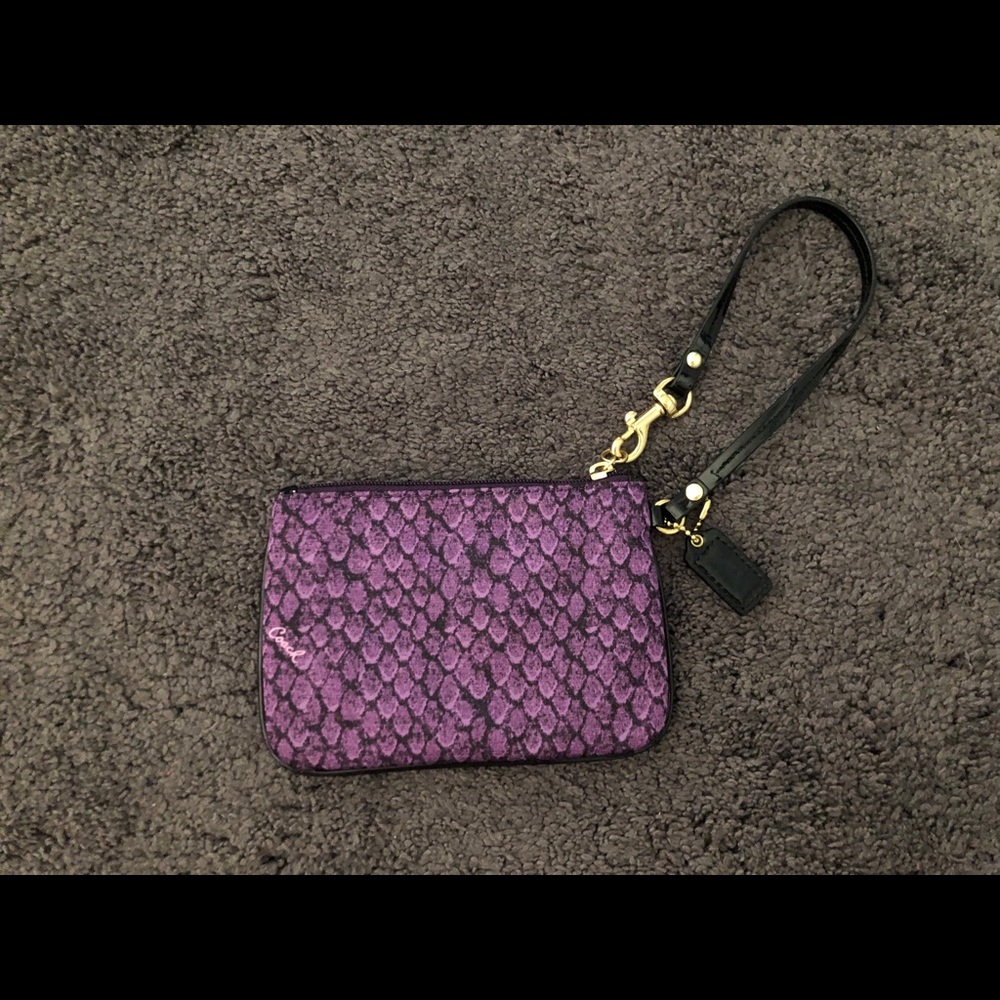 Coach Wristlet - Picture 2 of 3